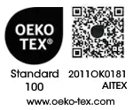 Upper fabric OEKO-TEX® STANDARD 100 certified