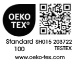 Upper fabric OEKO-TEX® STANDARD 100 certified