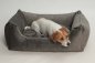 Preview: Hundebett Box Bett Pebbles graphit