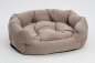 Preview: Dog basket Loomi greige / beige grey