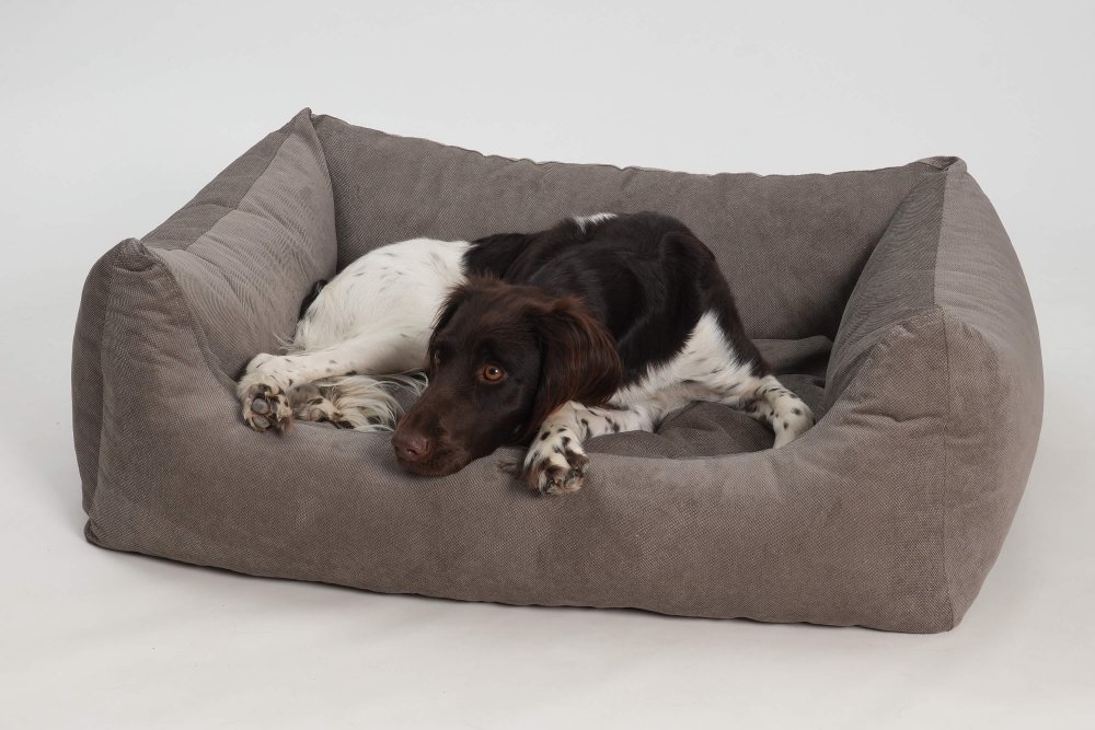 Hundebett Box Bett Madison stone