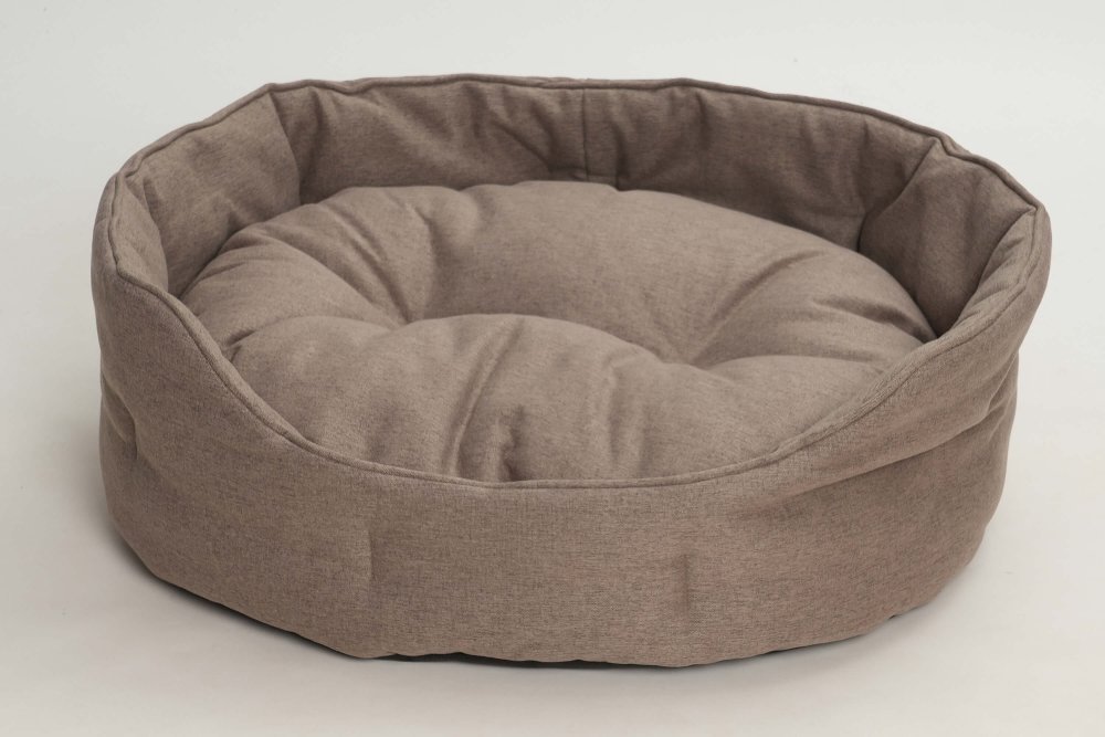 Dog Bed Basket Ono greige