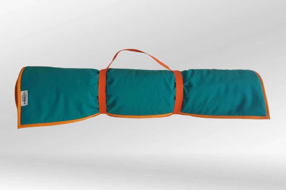 Reisematte Travel Mat Picknicker grün orange