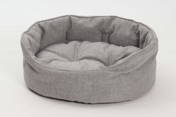 Mobile Preview: Dog Bed Basket Ono grey