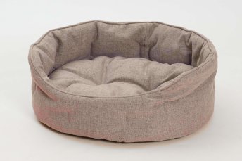 Mobile Preview: Dog Bed Basket Ono greige
