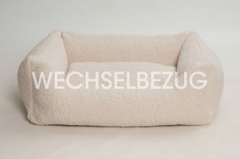 Mobile Preview: Wechselbezug Hundebett Box Bett Paddy creme